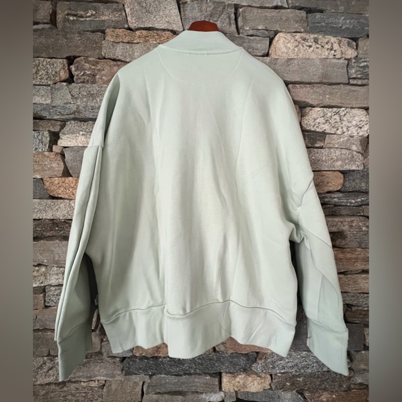 Adidas Studio Lounge Fleece Track Top, zip up. 2XL nwt - Picture 7 of 9